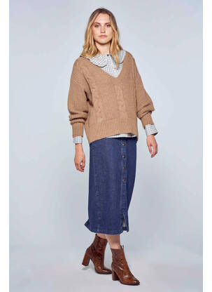 Pull beige LE FABULEUX MARCEL DE BRUXELLES femme
