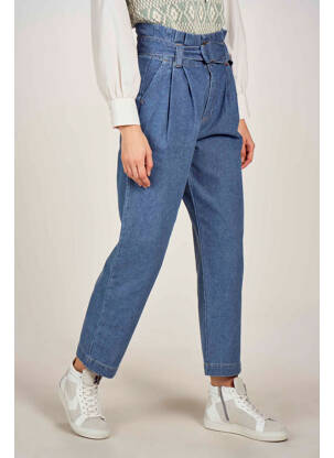 Jean coupe mom bleu LE FABULEUX MARCEL DE BRUXELLES femme
