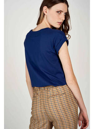 T-shirt bleu LE FABULEUX MARCEL DE BRUXELLES femme