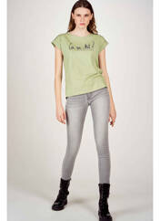 T-shirt vert LE FABULEUX MARCEL DE BRUXELLES pour femme seconde vue