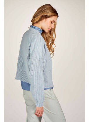 Gilet manches longues bleu LE FABULEUX MARCEL DE BRUXELLES femme
