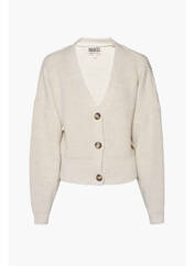 Gilet manches longues blanc LE FABULEUX MARCEL DE BRUXELLES pour femme seconde vue