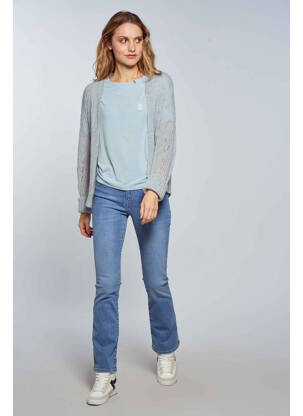 Jeans bootcut bleu LE FABULEUX MARCEL DE BRUXELLES femme