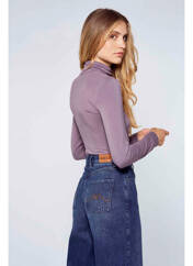 T-shirt violet LE FABULEUX MARCEL DE BRUXELLES pour femme seconde vue