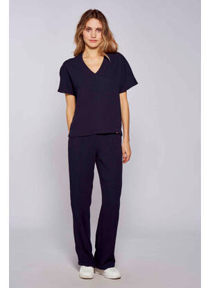 Pantalon flare bleu LE FABULEUX MARCEL DE BRUXELLES femme