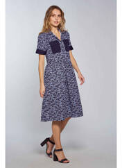 Robe courte bleu LE FABULEUX MARCEL DE BRUXELLES pour femme seconde vue
