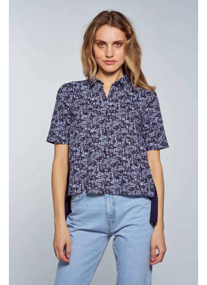 Chemisier bleu LE FABULEUX MARCEL DE BRUXELLES femme
