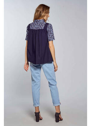 Chemisier bleu LE FABULEUX MARCEL DE BRUXELLES femme