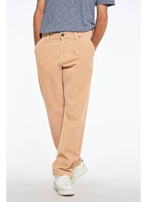 Pantalon droit beige LE FABULEUX MARCEL DE BRUXELLES homme