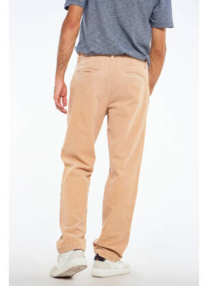 Pantalon droit beige LE FABULEUX MARCEL DE BRUXELLES homme