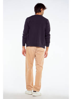 Pantalon droit beige LE FABULEUX MARCEL DE BRUXELLES homme