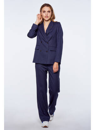 Pantalon chino bleu LE FABULEUX MARCEL DE BRUXELLES femme
