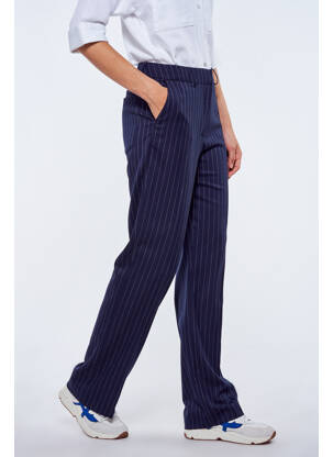 Pantalon chino bleu LE FABULEUX MARCEL DE BRUXELLES femme