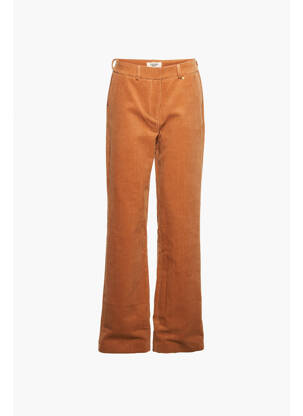 Jeans coupe droite marron LE FABULEUX MARCEL DE BRUXELLES femme