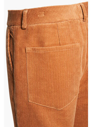 Jeans coupe droite marron LE FABULEUX MARCEL DE BRUXELLES femme