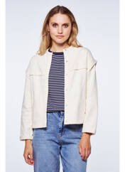 Veste casual beige LE FABULEUX MARCEL DE BRUXELLES pour femme seconde vue