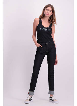 Jeans coupe slim bleu LE FABULEUX MARCEL DE BRUXELLES femme