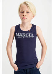 Débardeur bleu LE FABULEUX MARCEL DE BRUXELLES pour enfant seconde vue