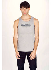 Débardeur gris LE FABULEUX MARCEL DE BRUXELLES pour homme seconde vue