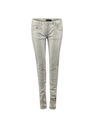 Jeans coupe droite gris ASTRID BLACK LABEL femme