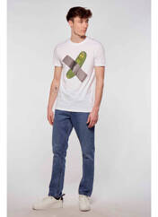 T-shirt blanc RICK AND MORTY pour homme seconde vue