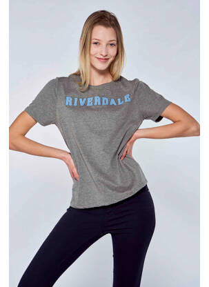 T-shirt gris RIVERDALE femme