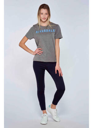 T-shirt gris RIVERDALE femme