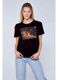 T-shirt noir FRIENDS femme