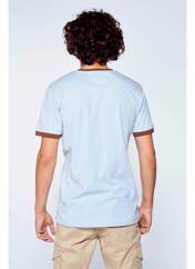 T-shirt bleu MORA pour homme seconde vue