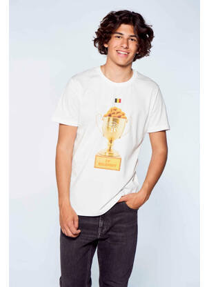 T-shirt blanc MORA homme