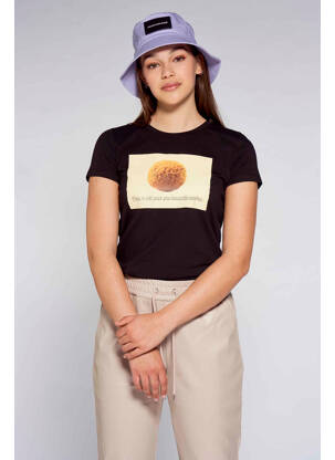 T-shirt noir MORA femme