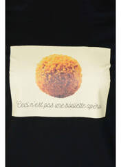 T-shirt noir MORA pour femme seconde vue