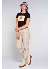 T-shirt noir MORA pour femme seconde vue