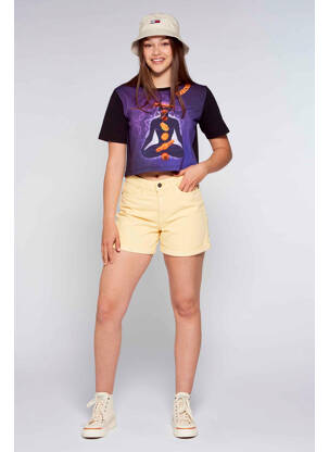 T-shirt noir MORA femme