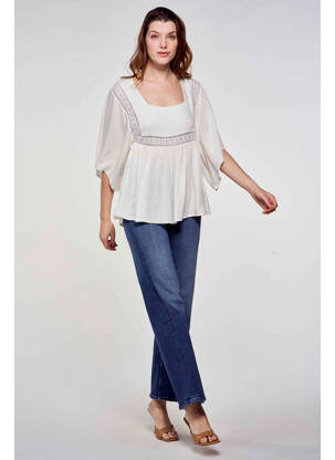 Chemisier blanc MOLLY BRACKEN femme