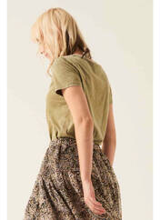T-shirt vert GARCIA pour femme seconde vue