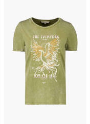 T-shirt vert GARCIA pour femme seconde vue