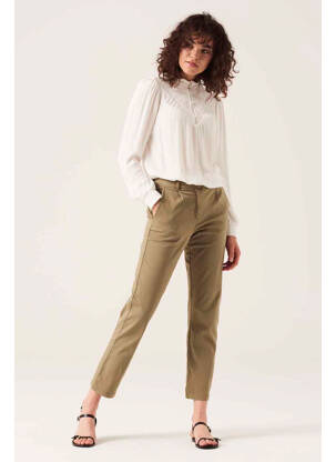 Pantalon chino vert GARCIA pour femme