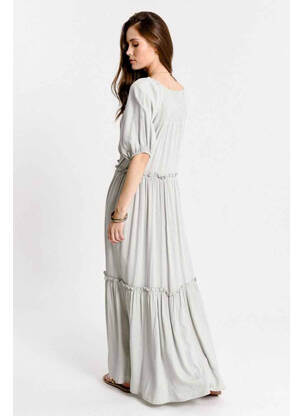 Robe longue beige MOLLY BRACKEN femme