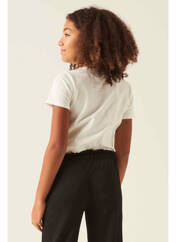 T-shirt blanc GARCIA pour fille seconde vue