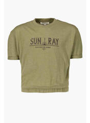 T-shirt vert GARCIA pour fille seconde vue