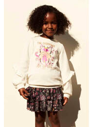 Jupe courte gris GARCIA fille