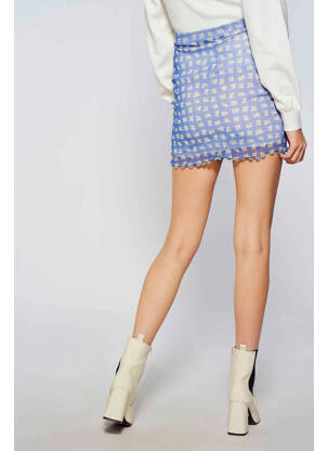 Jupe courte bleu DAISY STREET femme
