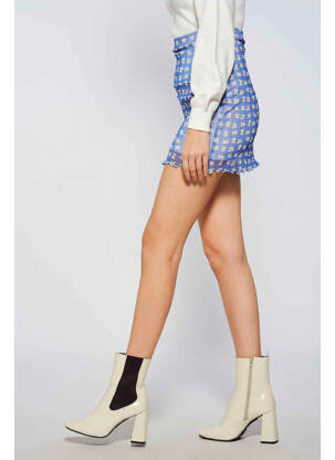 Jupe courte bleu DAISY STREET femme