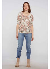 T-shirt blanc HAILYS pour femme seconde vue