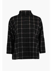 Pull col roulé noir ZABAIONE pour femme seconde vue