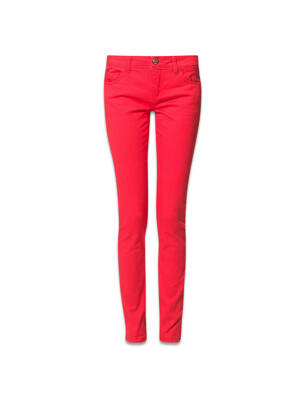Pantalon slim rose ONLY femme
