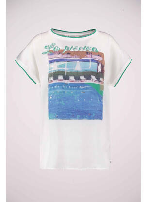 T-shirt blanc GARCIA femme