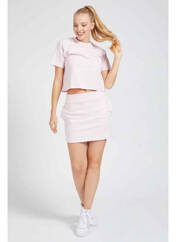T-shirt rose GUESS pour femme seconde vue