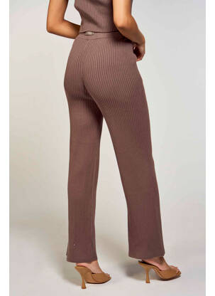 Pantalon flare marron GUESS femme